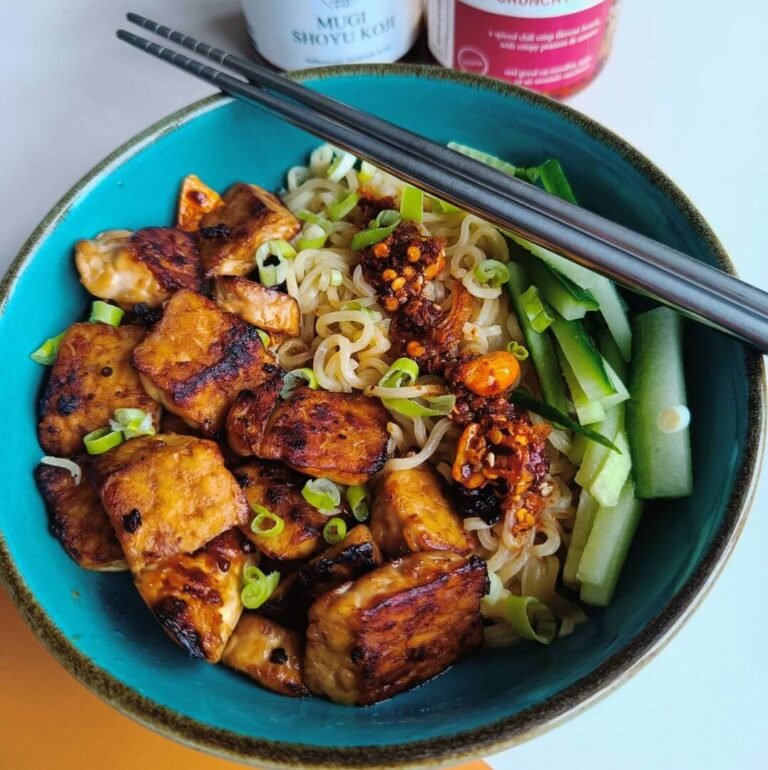 Grilled Tempeh Noodles Recipe