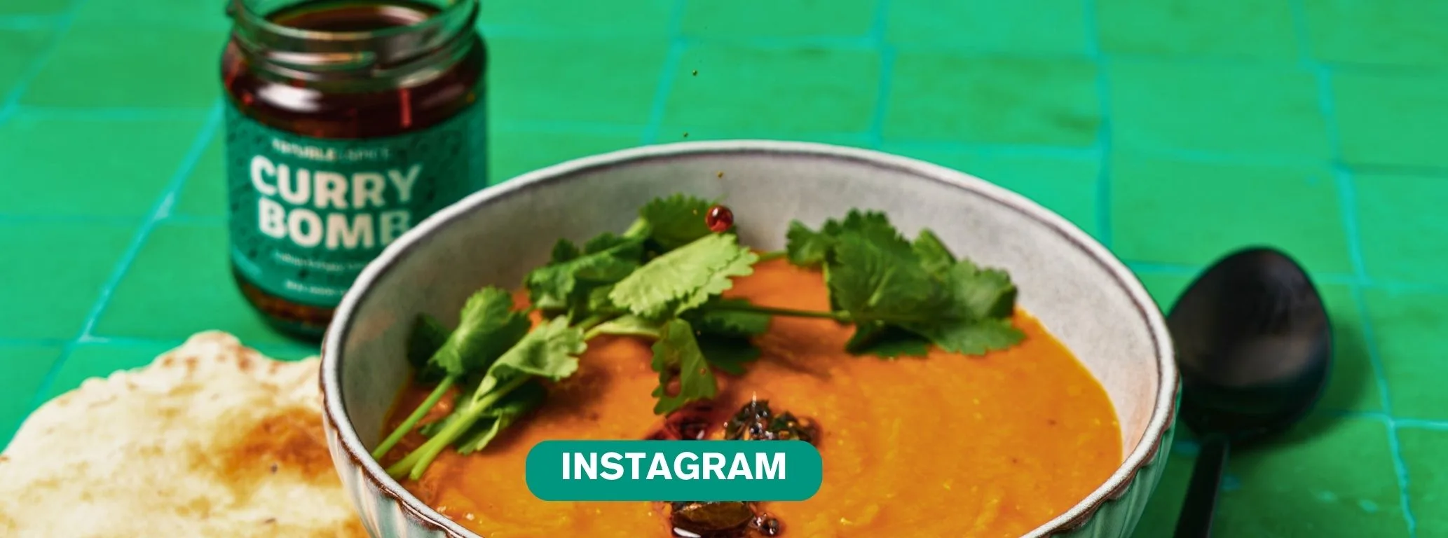 instagram trouble and spice chili oil indian