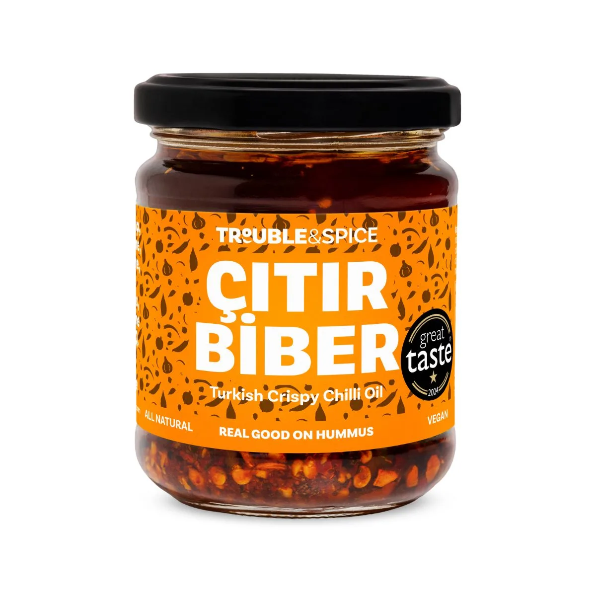 Turkish crispy chilli oil citir biber