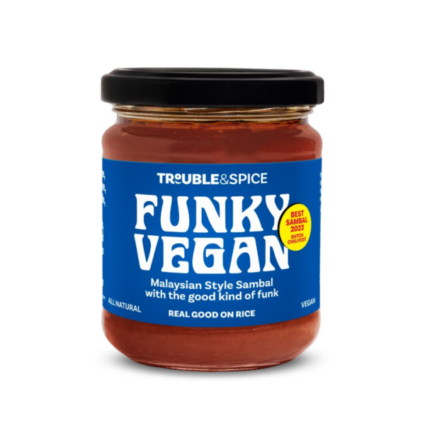 Funky Vegan Trouble and Spice Sambal Malaysian sambal